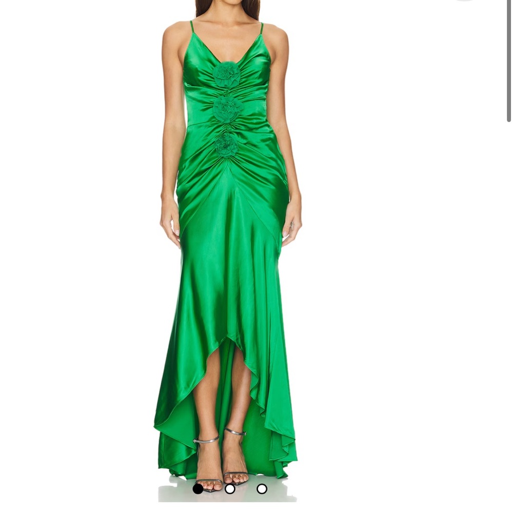 REVOLVE Liz Gown in Green lovers and friends